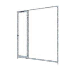 Panneau de chenil MKS - CPRS - 2 m x 1.84 m, avec porte