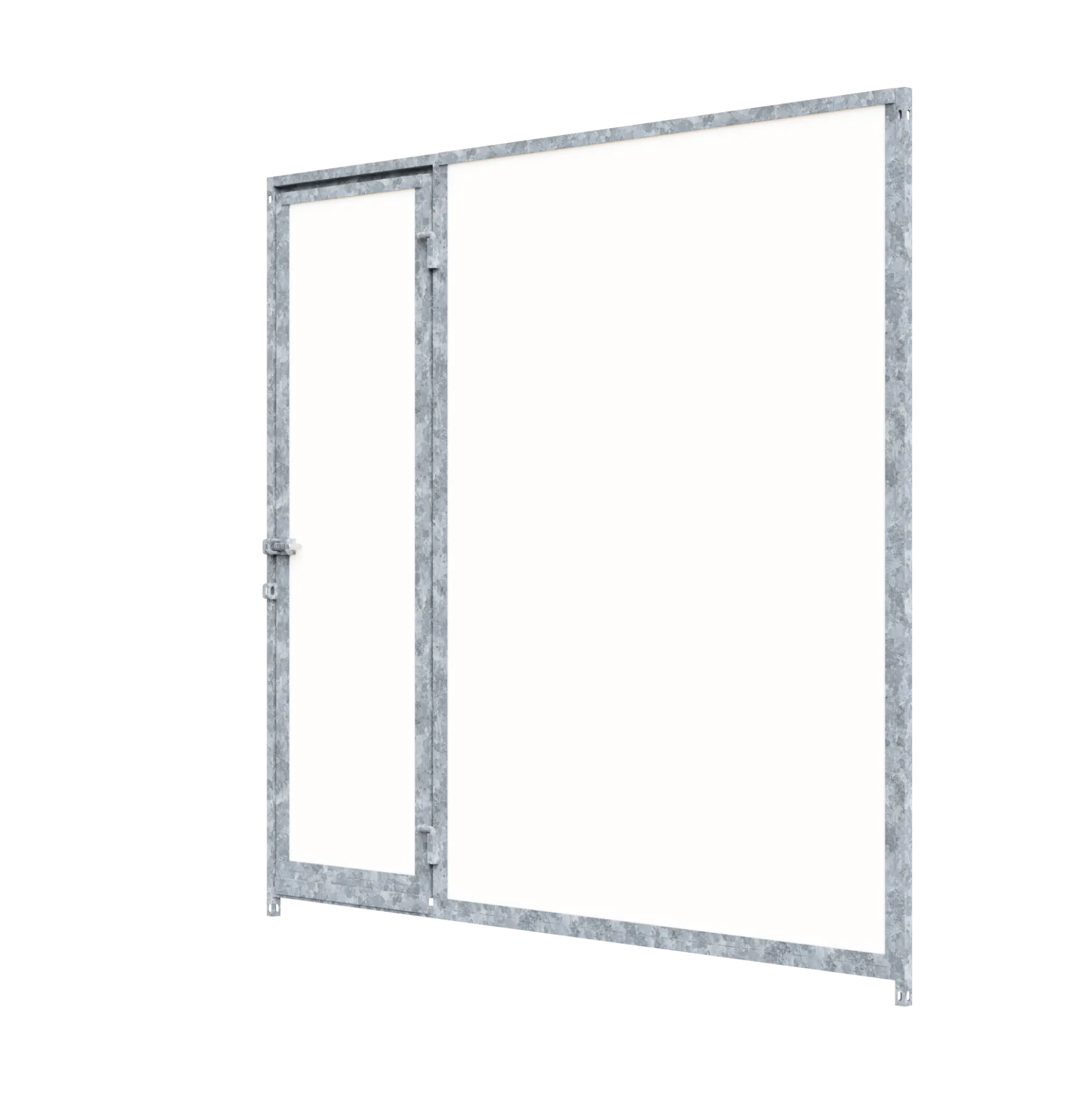 Panneau de chenil MKS - CPRS - 2 m x 1.84 m, avec porte
