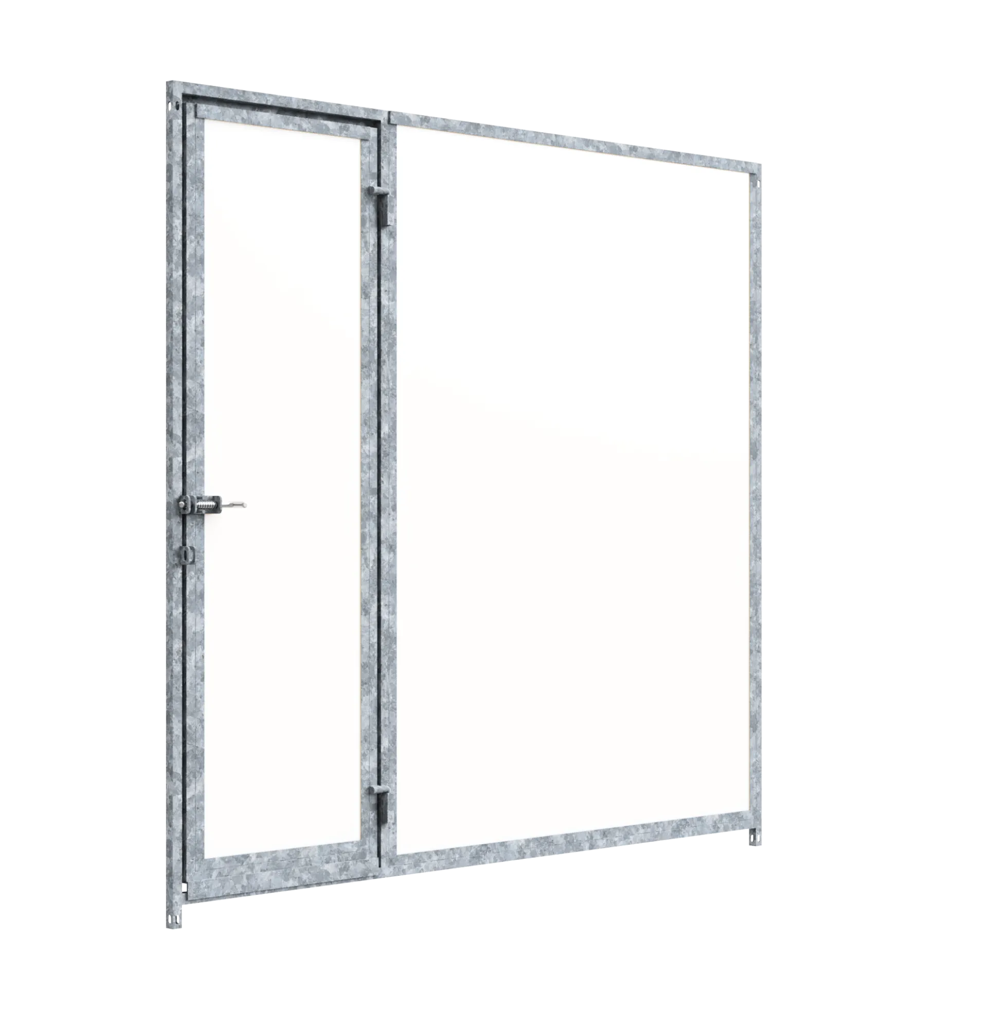 Panneau de chenil MKS - CPRS - 2 m x 1.84 m, avec porte