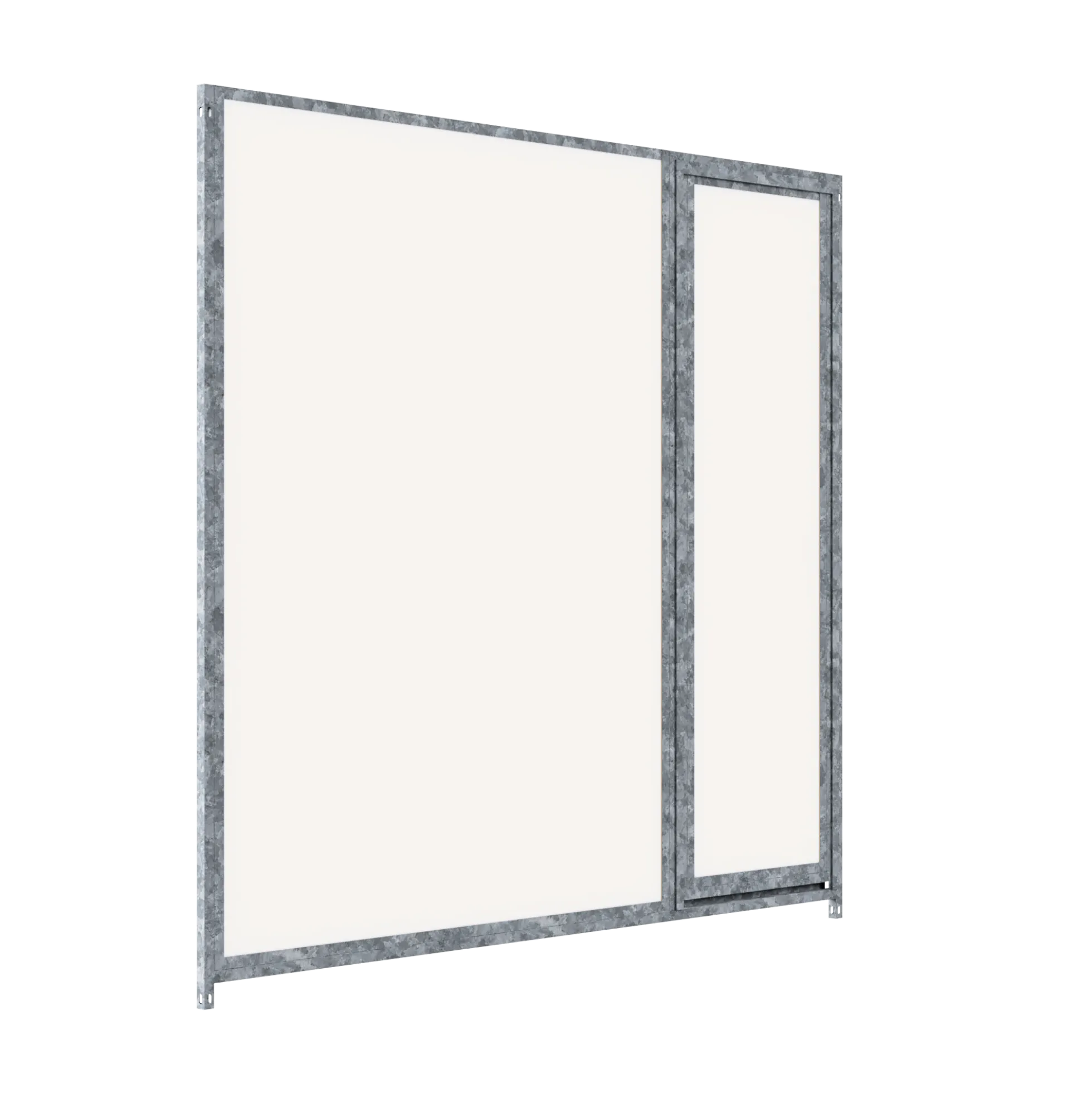 Panneau de chenil MKS - CPRS - 2 m x 1.84 m, avec porte
