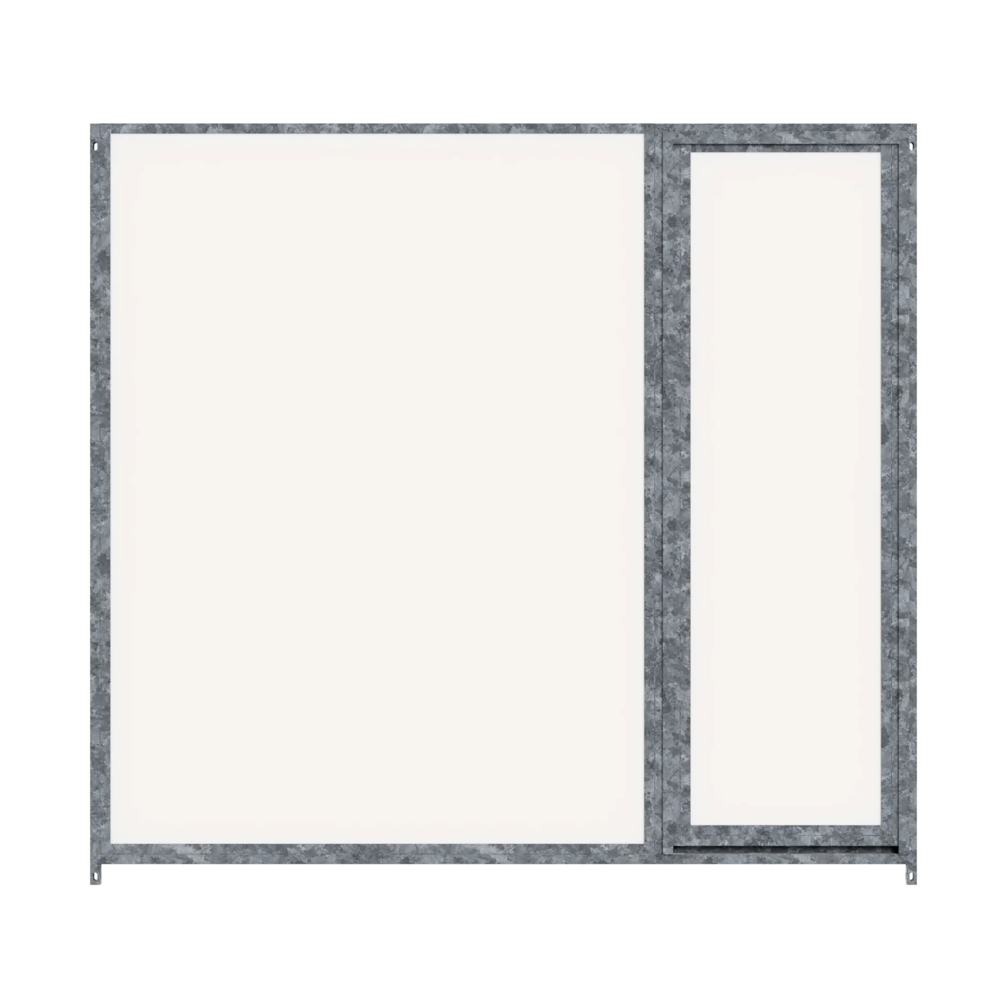 Panneau de chenil MKS - CPRS - 2 m x 1.84 m, avec porte