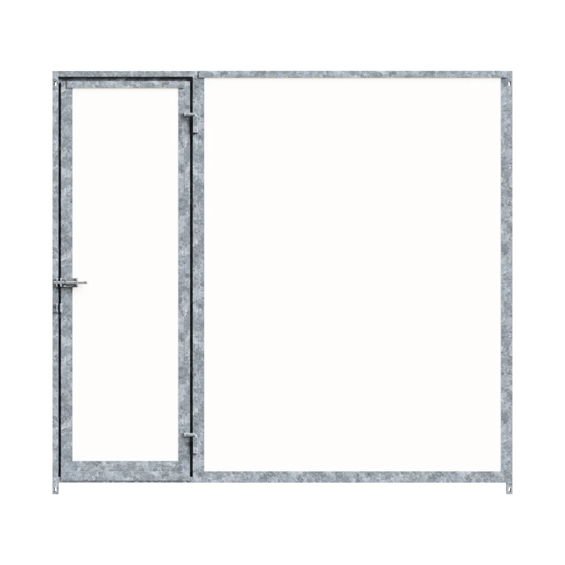 Panneau de chenil MKS - CPRS - 2 m x 1.84 m, avec porte