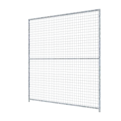 Panneau de chenil MKS - GRILLAGE 50 x 50 mm - 2 m x 1.84 m sans porte