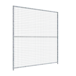 Panneau de chenil MKS - GRILLAGE 50 x 50 mm - 2 m x 1.84 m sans porte