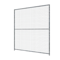 Panneau de chenil MKS - GRILLAGE 50 x 50 mm - 2 m x 1.84 m sans porte