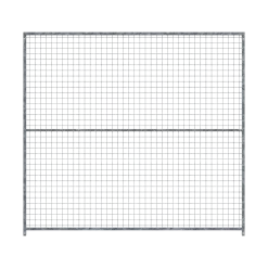 Panneau de chenil MKS - GRILLAGE 50 x 50 mm - 2 m x 1.84 m sans porte