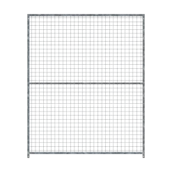 Panneau de chenil MKS - GRILLAGE 50 x 50 mm - 1.50 m x 1.84 m sans porte