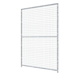 Panneau de chenil MKS - GRILLAGE 50 x 50 mm - 1.50 m x 1.84 m sans porte