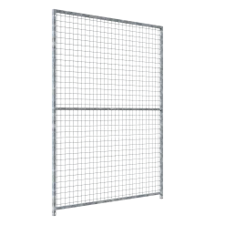 Panneau de chenil MKS - GRILLAGE 50 x 50 mm - 1.50 m x 1.84 m sans porte