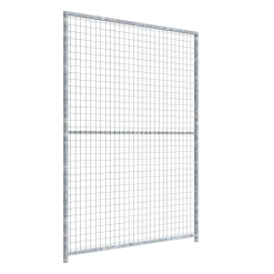 Panneau de chenil MKS - GRILLAGE 50 x 50 mm - 1.50 m x 1.84 m sans porte