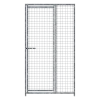 Panneau de chenil MKS - GRILLAGE 50 x 50 mm - 1 m x 1.84 m porte à DROITE
