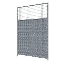 Panneau de chenil MKS - TOLES avec grillage 50 x 50 mm - 1.50 m x 1.84 m
