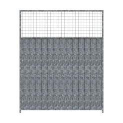 Panneau de chenil MKS - TOLES avec grillage 50 x 50 mm - 1.50 m x 1.84 m