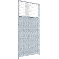 Panneau de chenil MKS - TOLES avec grillage 50 x 50 mm - 1 m x 1.84 m