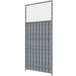 Panneau de chenil MKS - TOLES avec grillage 50 x 50 mm - 1 m x 1.84 m