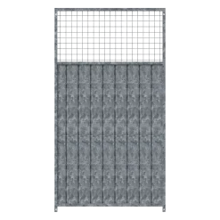 Panneau de chenil MKS - TOLES avec grillage 50 x 50 mm - 1 m x 1.84 m