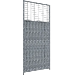 Panneau de chenil MKS - TOLES avec grillage 50 x 50 mm - 1 m x 1.84 m