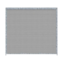 Panneau de chenil MKS - WPC gris - 2 m x 1.84 m