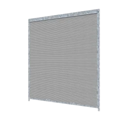 Panneau de chenil MKS - WPC gris - 2 m x 1.84 m