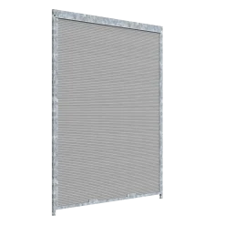 Panneau de chenil MKS - WPC gris - 1.50 m x 1.84 m