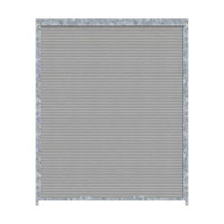 Panneau de chenil MKS - WPC gris - 1.50 m x 1.84 m