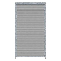 Panneau de chenil MKS - WPC gris - 1 m x 1.84 m