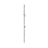 Panneau de parc à chiots MKS en barreaux 5 cm - 1.5 m x 0.95 m avec porte 3/4