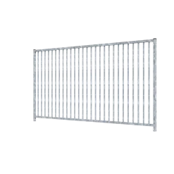 Panneau de parc à chiots MKS en barreaux 5 cm - 2 m x 0.95 m