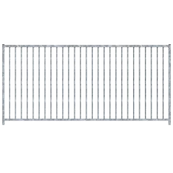 Panneau de parc à chiots MKS en barreaux 5 cm - 2 m x 0.95 m