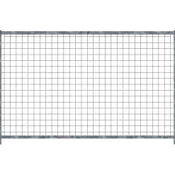 Panneau de parc à chiots MKS en grillage 5x5 - 1.50 m x 0.95 m