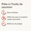 Pates au saumon spécial beauté du pelage