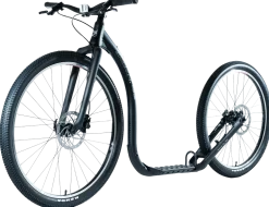 Patinette Kickbike Cross 29 ER fourche carbone noir