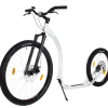 Patinette Kickbike Cross Fix Blanc