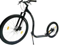 Patinette Kickbike Cross Fix Noir