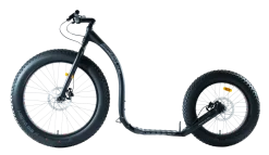 Patinette Kickbike FAT MAX noir