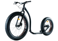 Patinette Kickbike FAT MAX noir