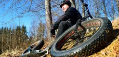 Patinette Kickbike FAT MAX noir