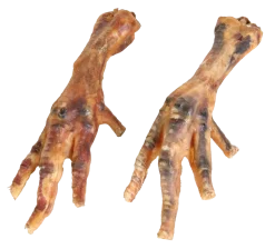 Pattes de poulet séchées