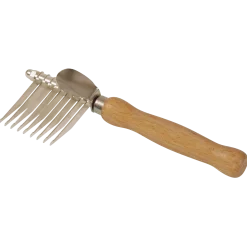 Peigne démêlant coupant pour droitier