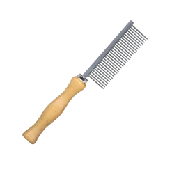 Peigne manche bois, Moyen