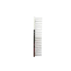 Peigne tout métal 14,5 cm, dents 2,3 cm