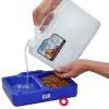 Pet Box voyage - reserve eau + gamelle eau et croquettes