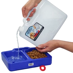 Pet Box voyage - reserve eau + gamelle eau et croquettes