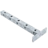 Pied de fixation réglable pour chenil MKS