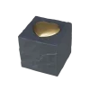 Pierre commémorative cube avec coeur
