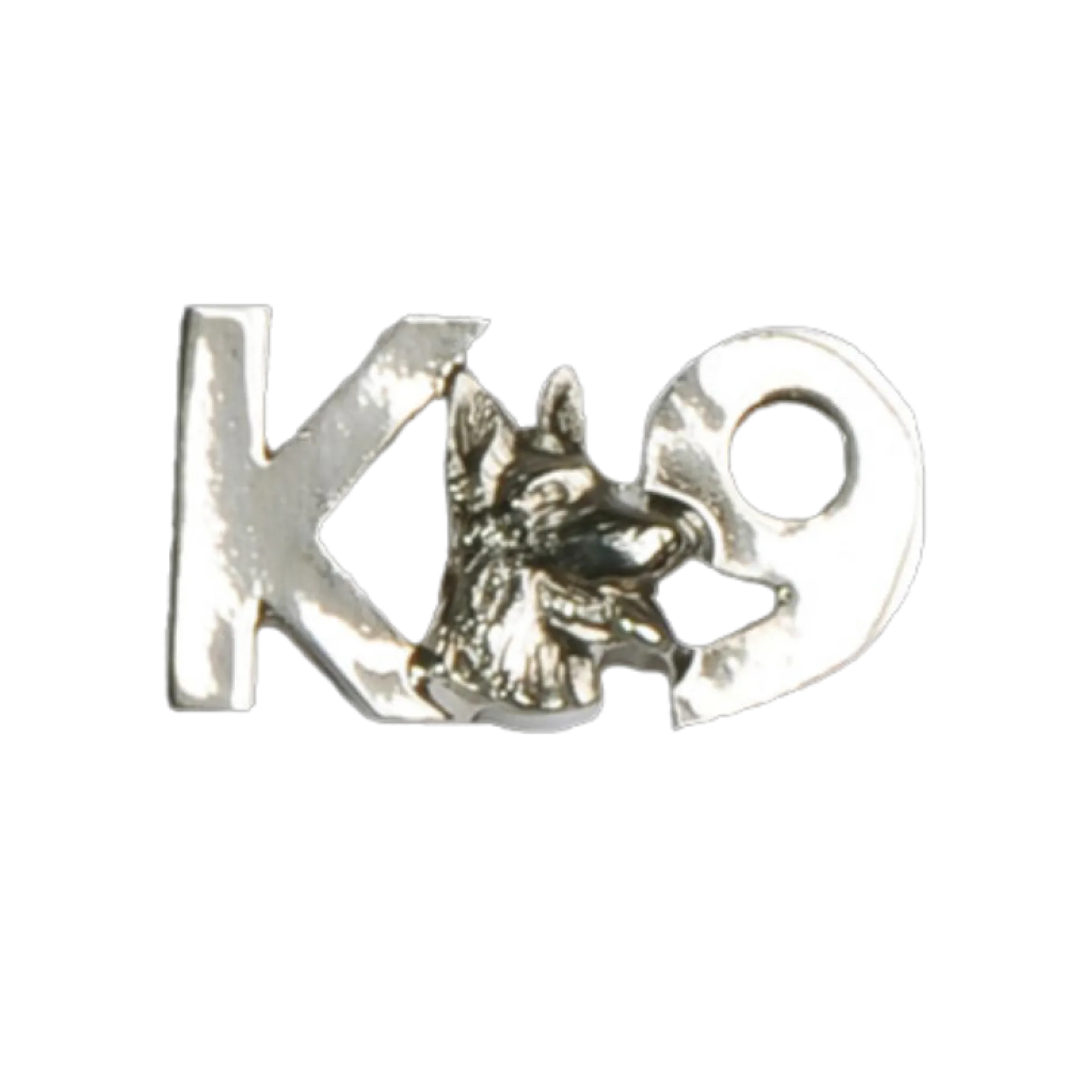 Pin's K9 avec tête de chien