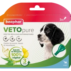 Pipette antiparasitaire vétonature - chiot