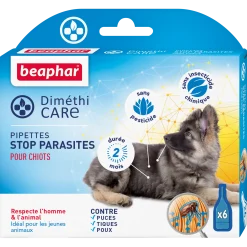 Pipettes antiparasitaire DimethiCare pour chiot