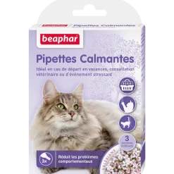 Pipettes calmantes pour chat (lot de 3) Beaphar