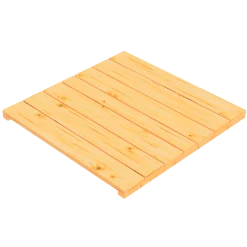 Plancher bois (box d'attente) 0.95 x 0.95 m